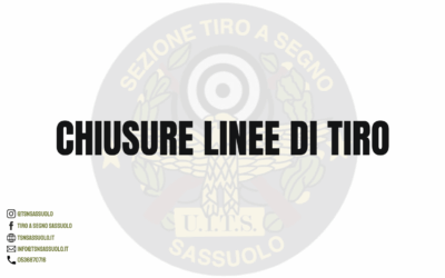 Date di chiusura linee carabina e pistola – Ottobre