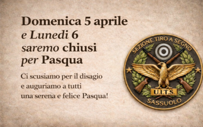 Chiusura per la Festività di Pasqua