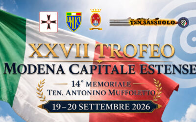 XXVII Trofeo Modena Capitale Estense | 14° Memorial Ten. Antonino Muffoletto